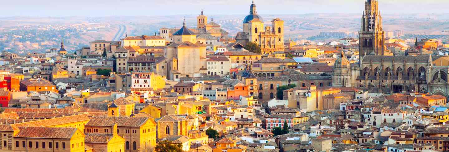 Dawn view of toledo