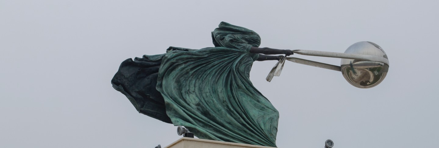 The force of nature sculpture in katara cultural village