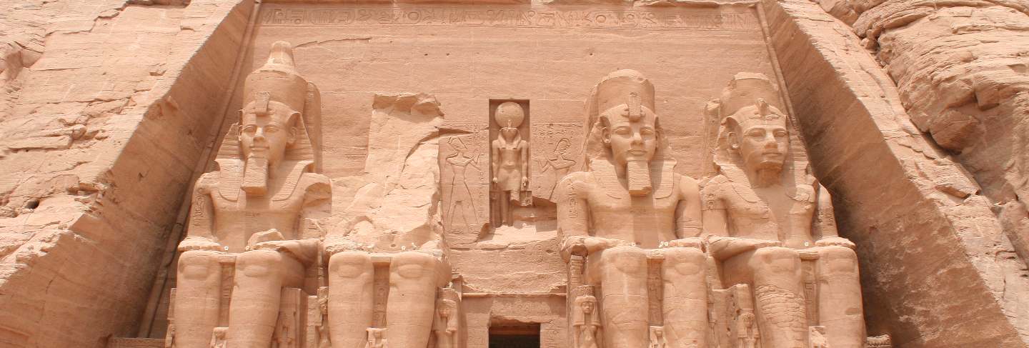 The great temple at abu simbel, egypt