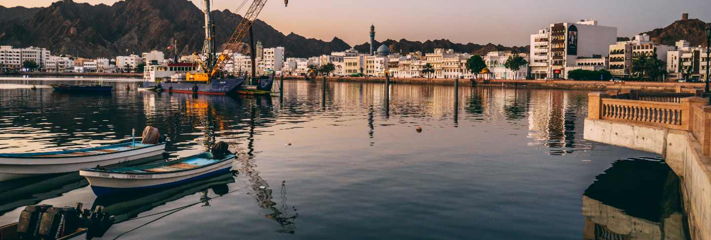 Port of muscat in oman 