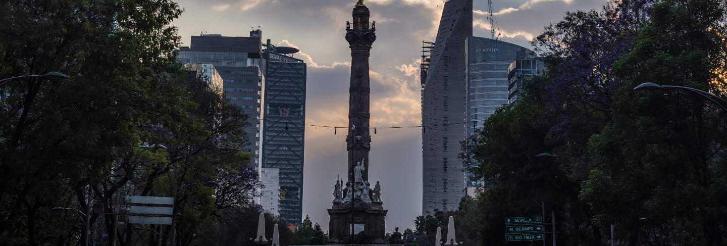 Independency angel mexico monument