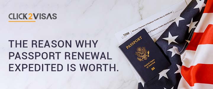 The reason why passport renewal expedited is worthy