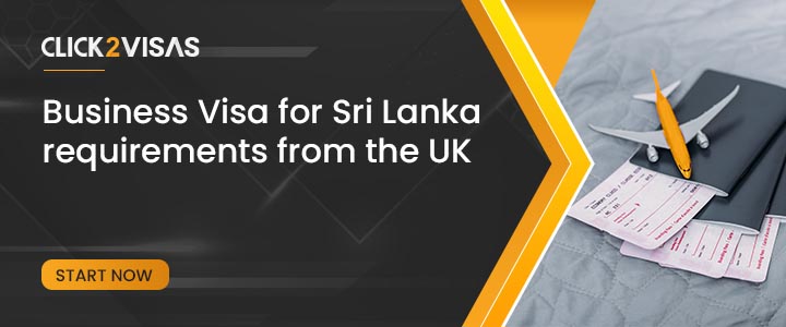 Business Visa for Sri Lanka requirements from the UK