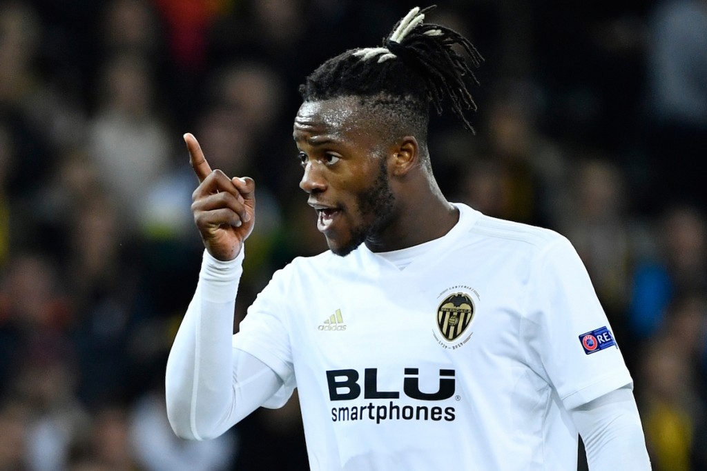 Valencia loanee Michy Batshuayi.