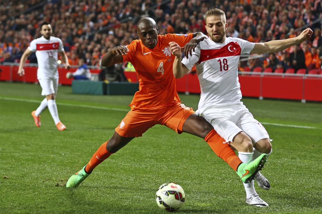 Bruno Martins Indi in action for Holland