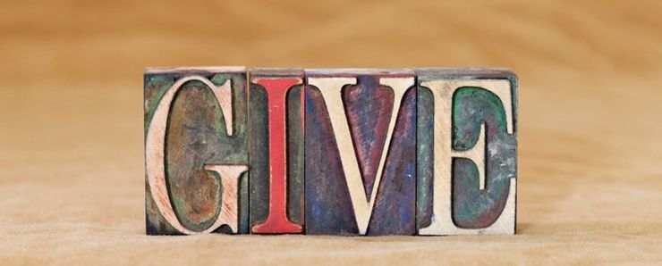 Money transfer for charity donations