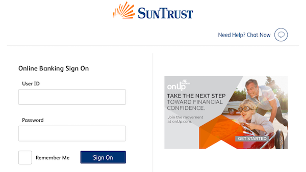 suntrust online banking