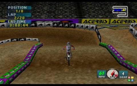 Jeremy McGrath Supercross 2000 - title cover