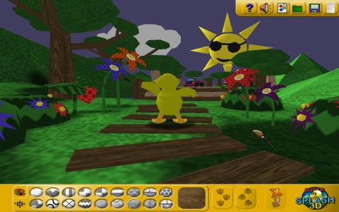 Super Splash 3D - game cover