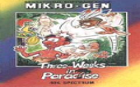 Three Weeks in Paradise - game cover