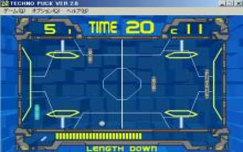 Techno Puck - game cover