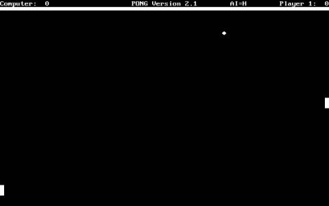 Pong v.2.1 clone - game cover