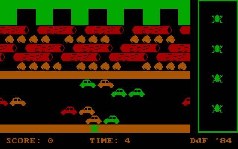 Frogger Jr. - game cover