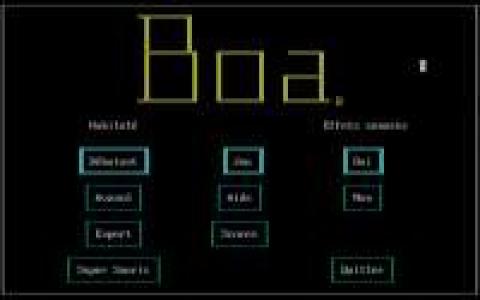 Boa - game cover