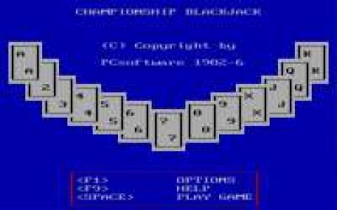 Championship Blackjack - game cover