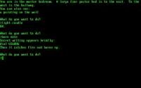 Frankenstein Adventure - game cover