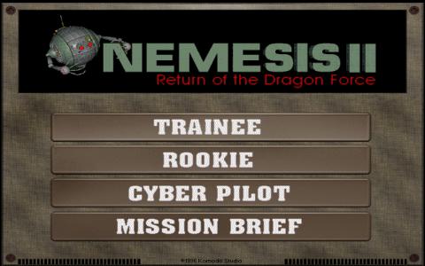 Nemesis 2: Return of the Dragon Force - game cover