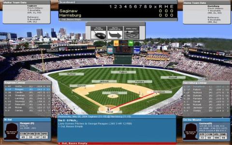 PureSim Baseball 2005 - game cover