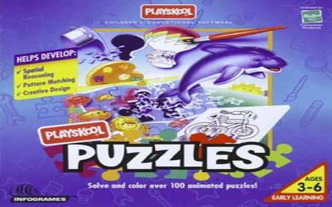 Playskool Puzzles - game cover