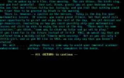 The Adventures of Alice who Went Through the Looking-Glass and Came Back Though Not Much Changed - game cover