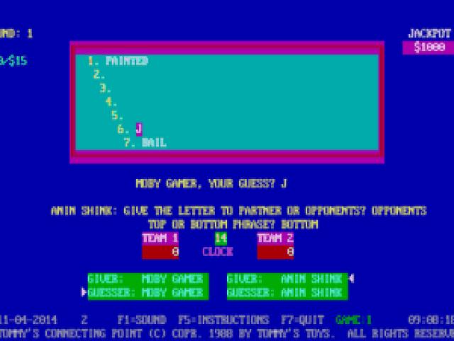 Tommy's Connecting Point - game cover