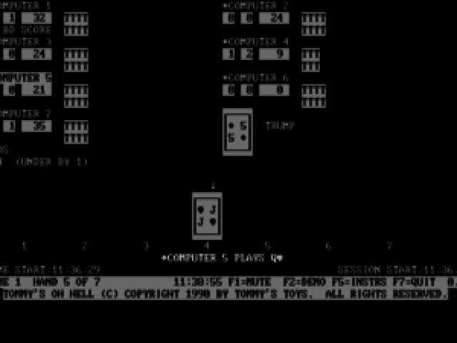 Tommy's Oh Hell - game cover