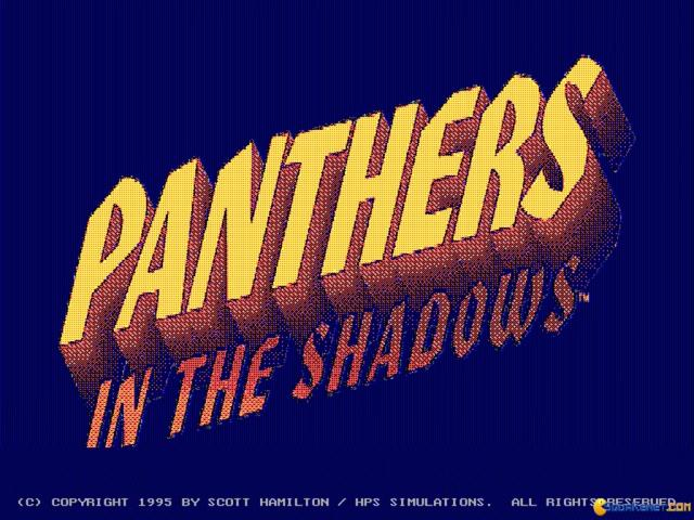 Panthers in the Shadows - game cover