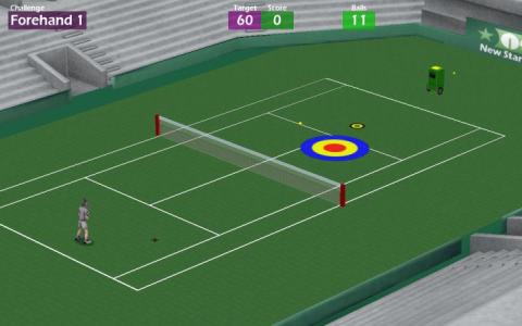 New Star Tennis - game cover