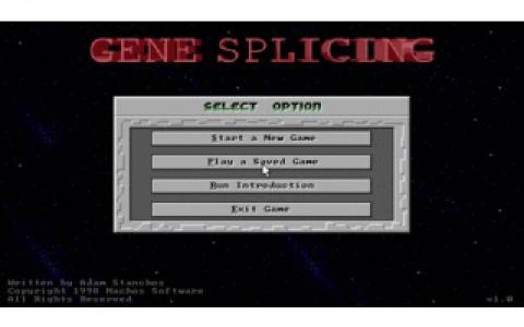 Gene Splicing - game cover
