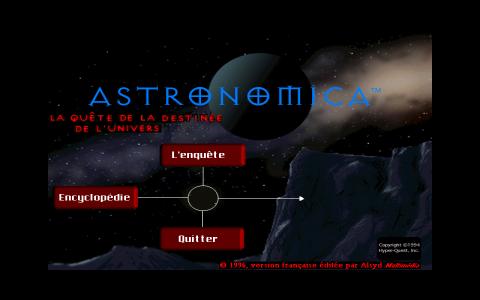 Astronomica - game cover