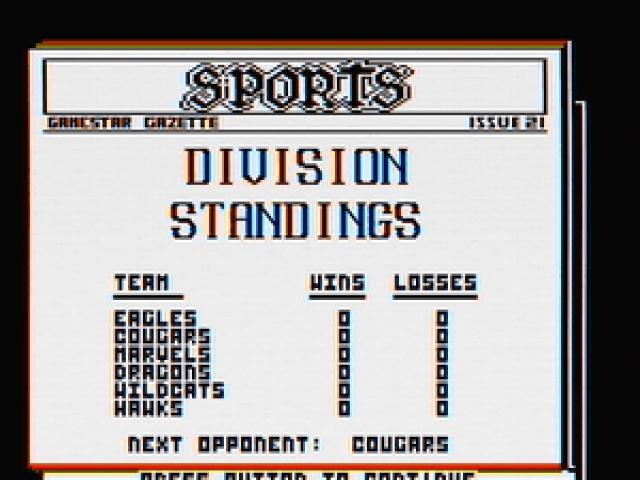 Championship Baseball - game cover