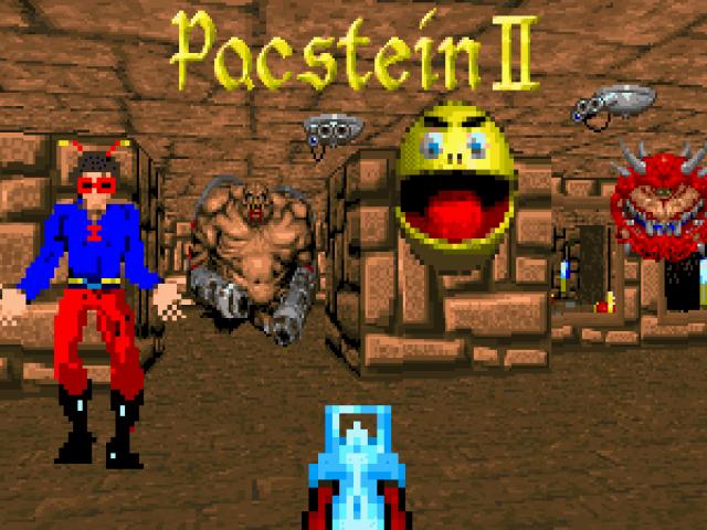 Pacstein II - game cover
