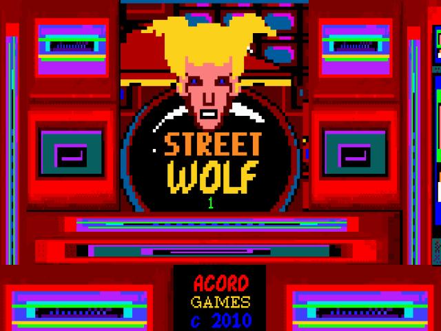 Streetwolf - game cover