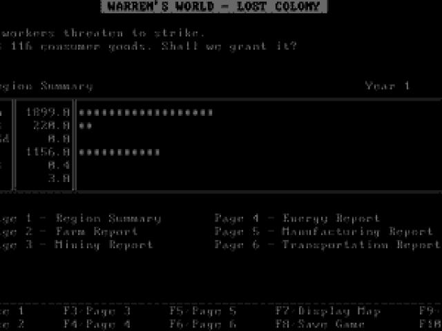 Warren's World: Lost Colony - game cover