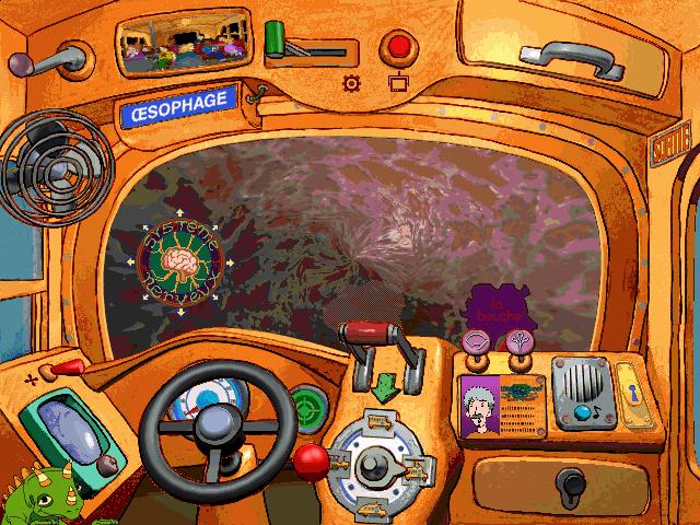 Magic School Bus Explores The Human Body - game cover