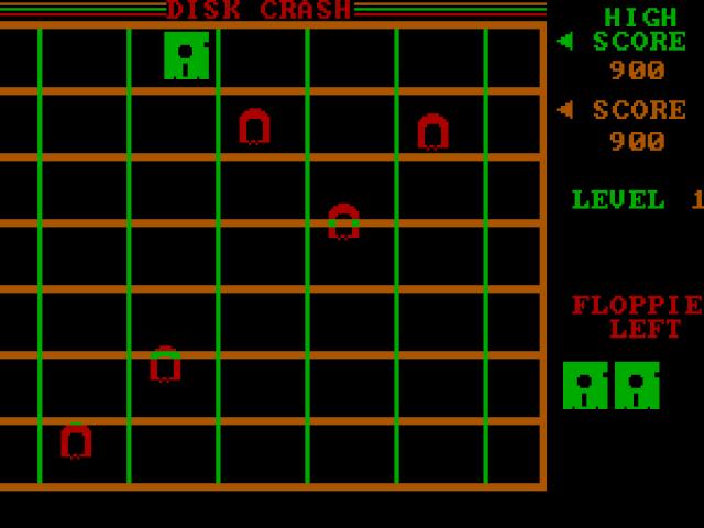 Disk Crash - game cover