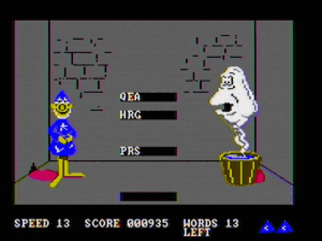 Wizard of Id's WizType - game cover