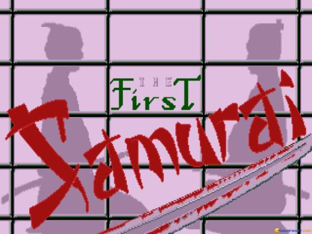 First Samurai - game cover