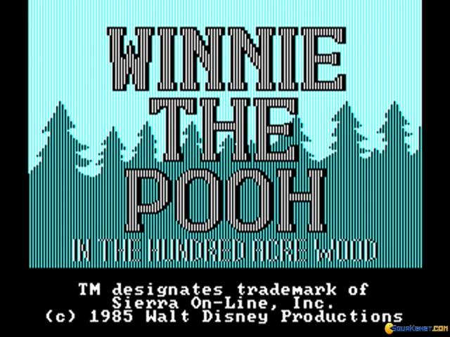 Winnie the Pooh - In The Hundred Acre Wood - game cover