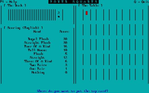 Poker Squares - game cover