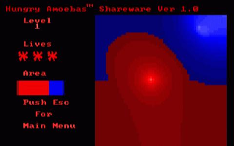 Hungry Amoebas - game cover