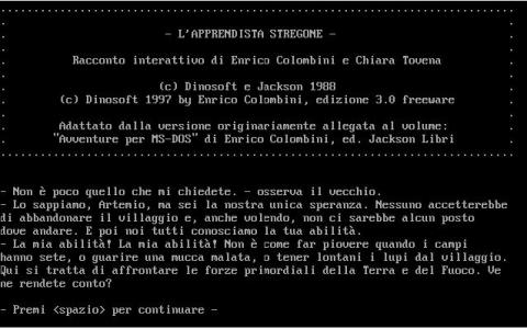 L'Apprendista Stregone - game cover