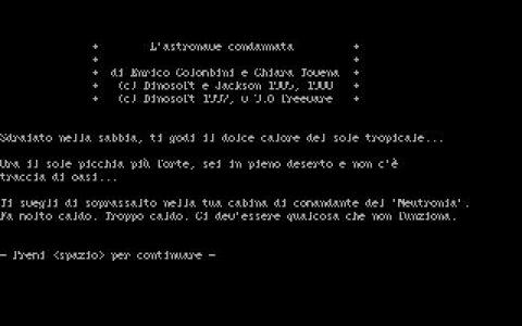 L'astronave condannata - game cover