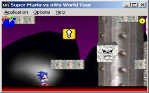 Super Mario vs. NWO World Tour - game cover