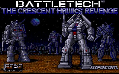 BattleTech: The Crescent Hawks Revenge - title cover