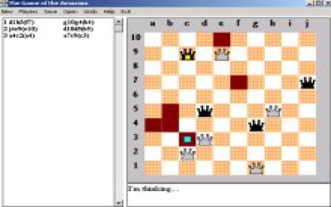 Game of the Amazons, The - game cover