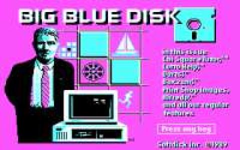 Big Blue Disk #32 - game cover