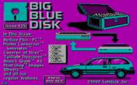 Big Blue Disk #35 - game cover