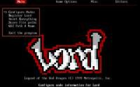 Legend of the Red Dragon - game cover