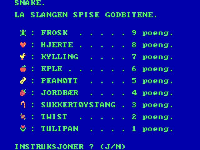 Snake Game - game cover